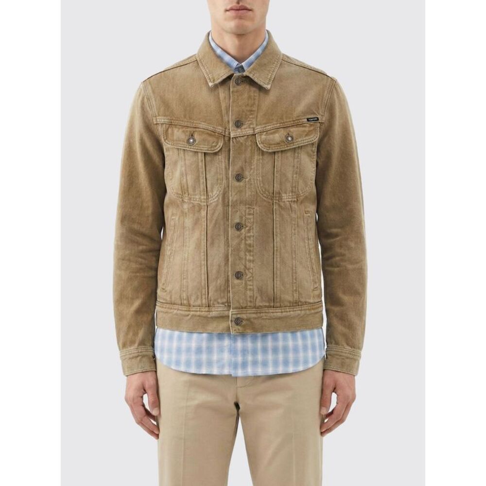 Tom Ford Jacket Men Beige